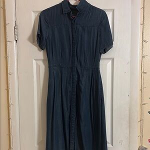 Women's Faux Denim Dress